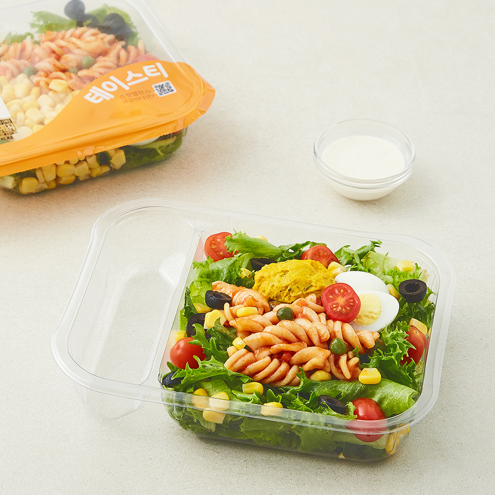 [로켓프레시] 스윗밸런스 콘 살사 푸실리 파스타 샐러드, 240g, 1개 4,980원