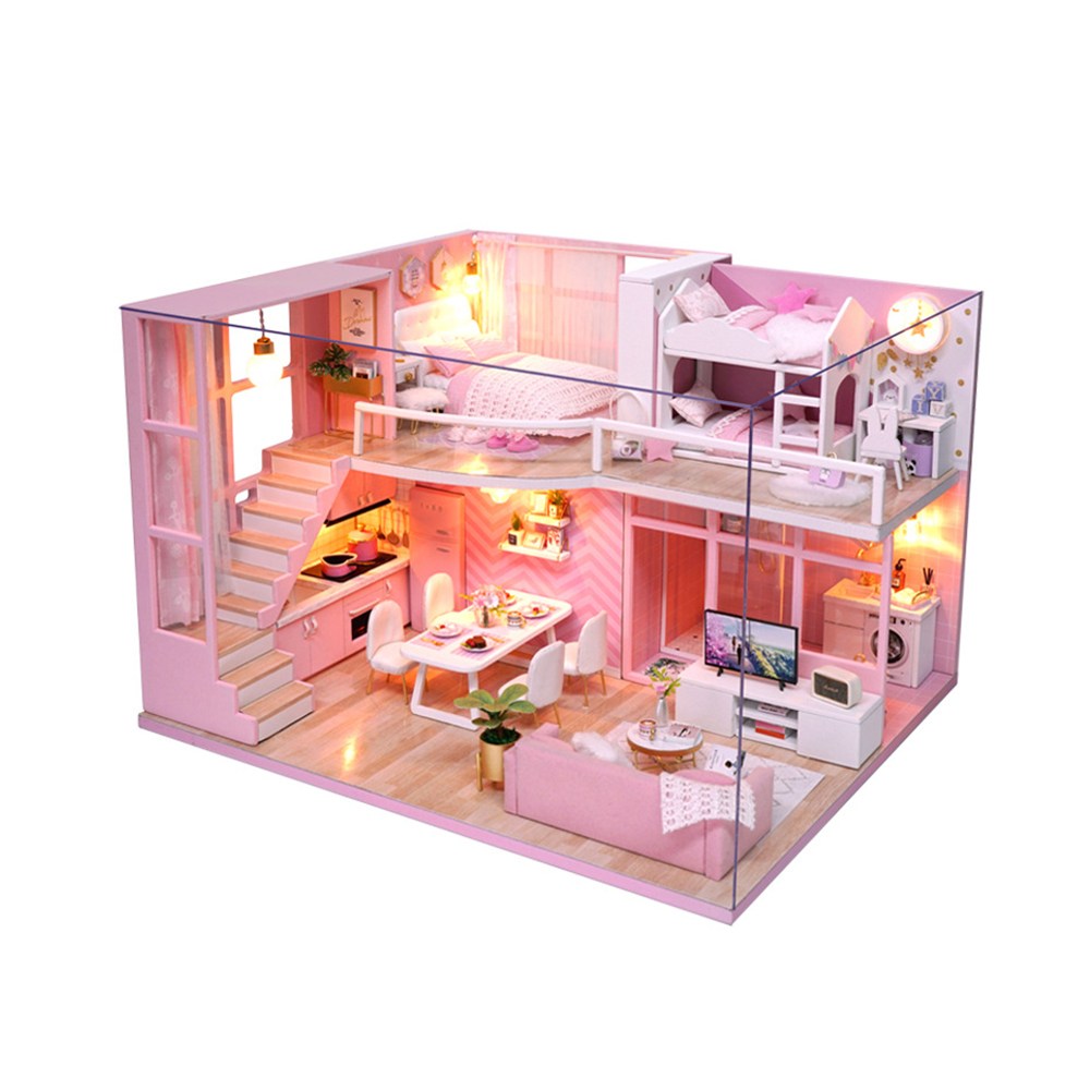 DIY 미니어처 하우스 만들기 키트, 1세트, 14. 큐트 하우스 25,500원