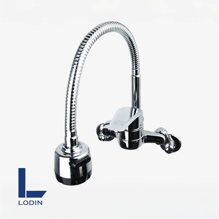 로딘 국산 코브라 싱크대수전 주방 자바라 벽붙이 씽크대 수도꼭지 주방수전 M1-800, 1개 26,100원