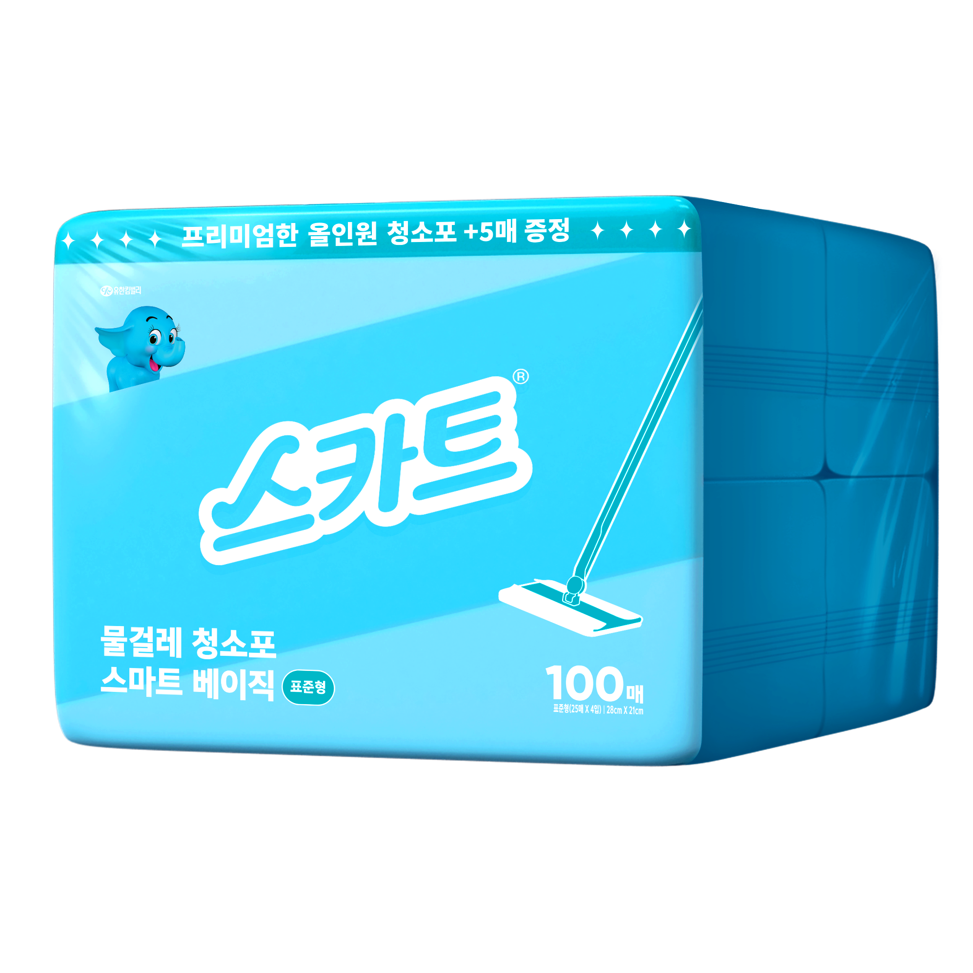 스카트 물걸레청소포 베이직 표준형 100p + 올인원 5p 26,230원