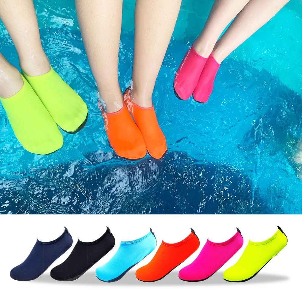 스위밍슈즈 유아동부터 성인까지 물놀이신발 아쿠아슈즈 워터파크 슬림슈즈 3개이상 사은품증 5,900원