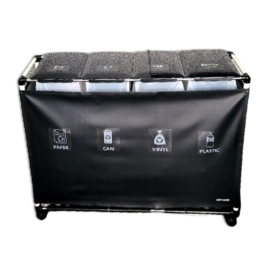 센스큐 이지핏 4단 분리수거함 리치 타입 98,900원