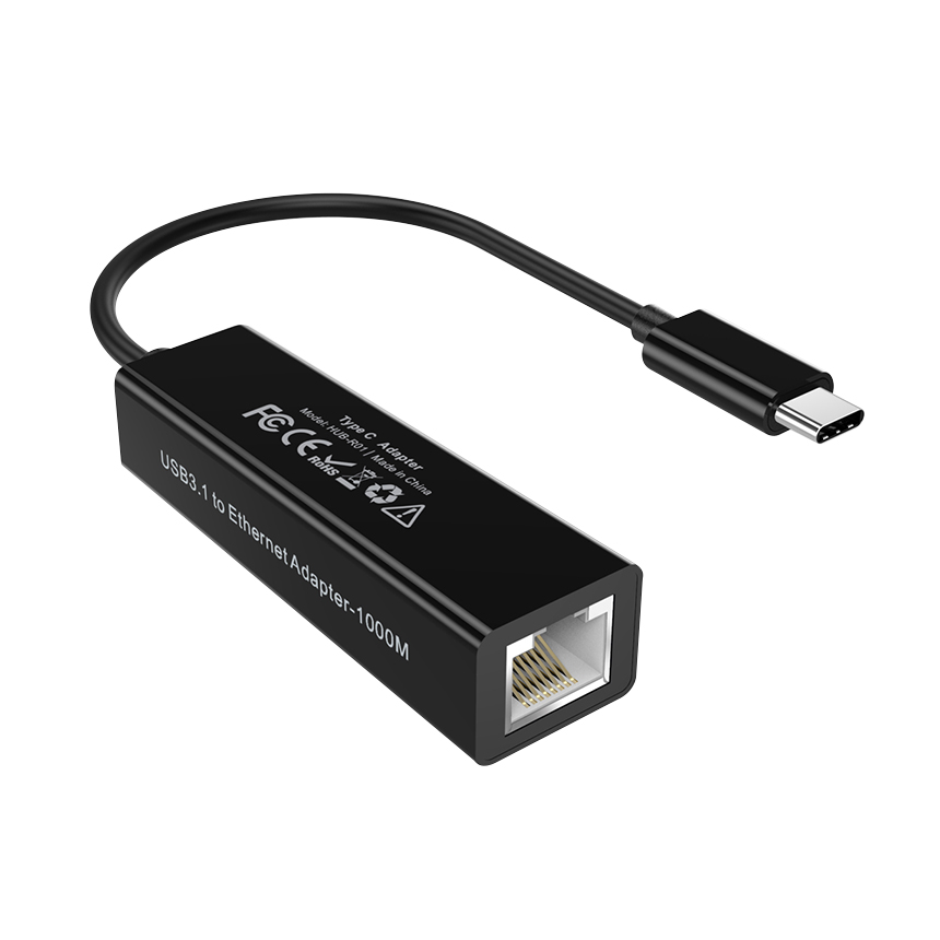 초텍 C타입 랜포트 젠더 RJ45 유선 랜카드 노트북 랜선 어댑터, 1개 27,400원