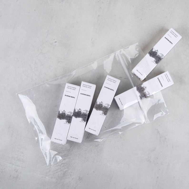 혜림봉투 PE손잡이 지퍼백 25 x 5 + 30, 투명, 50장 8,280원