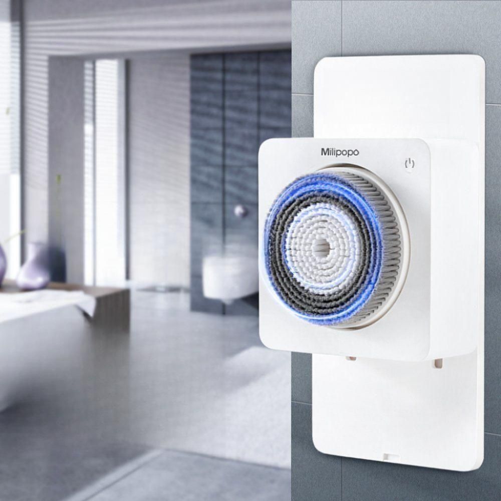 등밀이기계 자동 ai 전동 샤워 브러쉬 벽부착 충전식 등때밀이 머신 129,400원