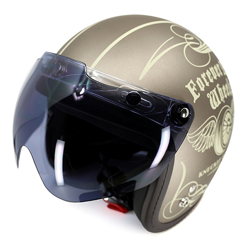 엘앤엠 소형일반모 베이비 플라이휠 골드 오토바이 헬멧 66,000원