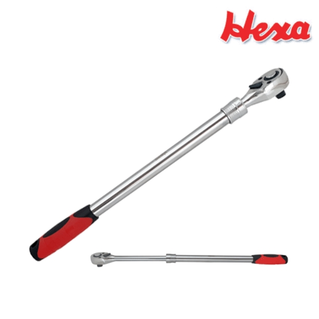 HEXA 대만산 1/2 라쳇핸들 텔레스콥 롱타입 최대580MM 소켓렌치 HT845-1 69,000원