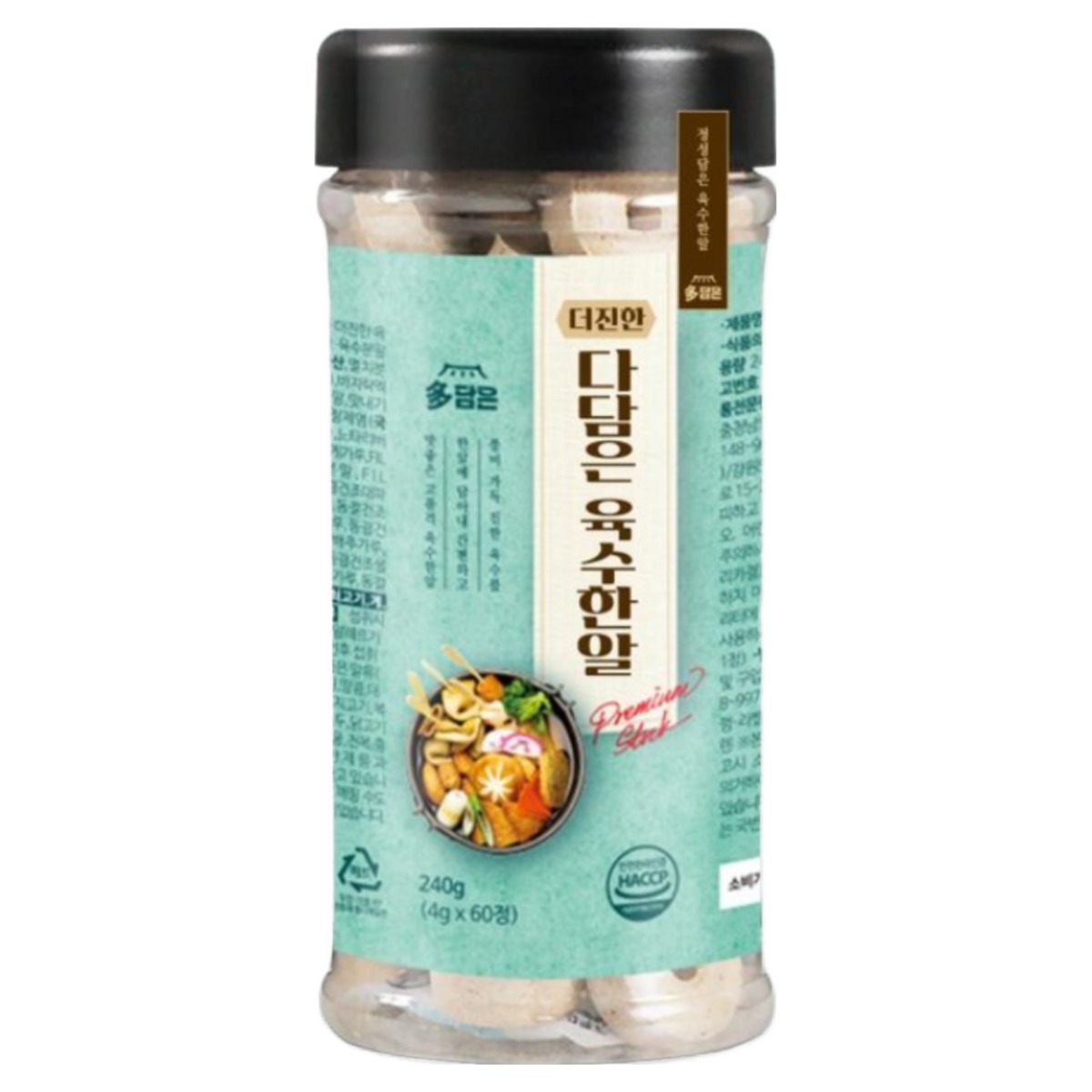 다담은 더진한 육수한알 멸치맛, 240g, 1개 11,560원