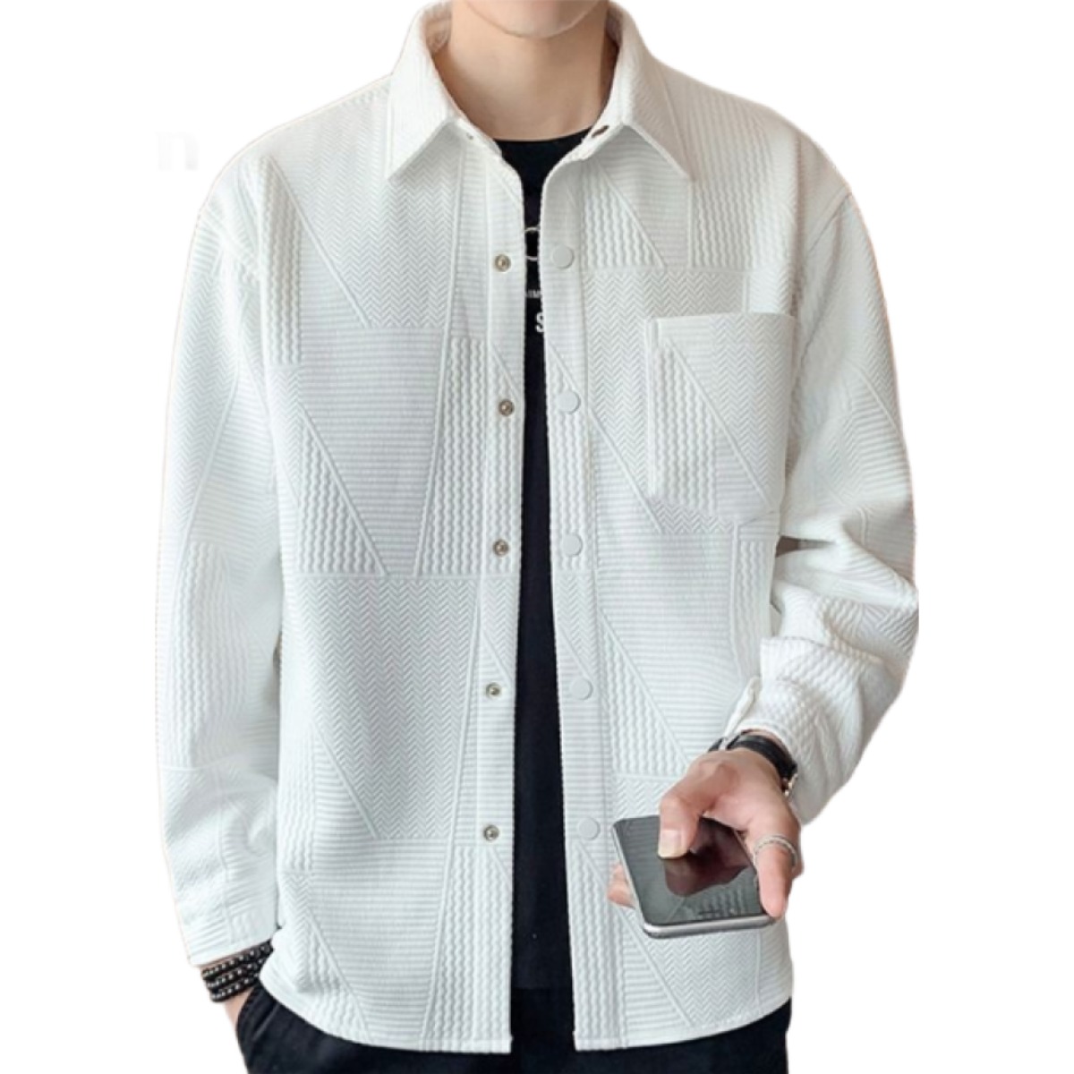 Blosun 남자코트 봄가을 무지 셔츠 긴팔 카라 포켓 캐쥬얼 33,800원