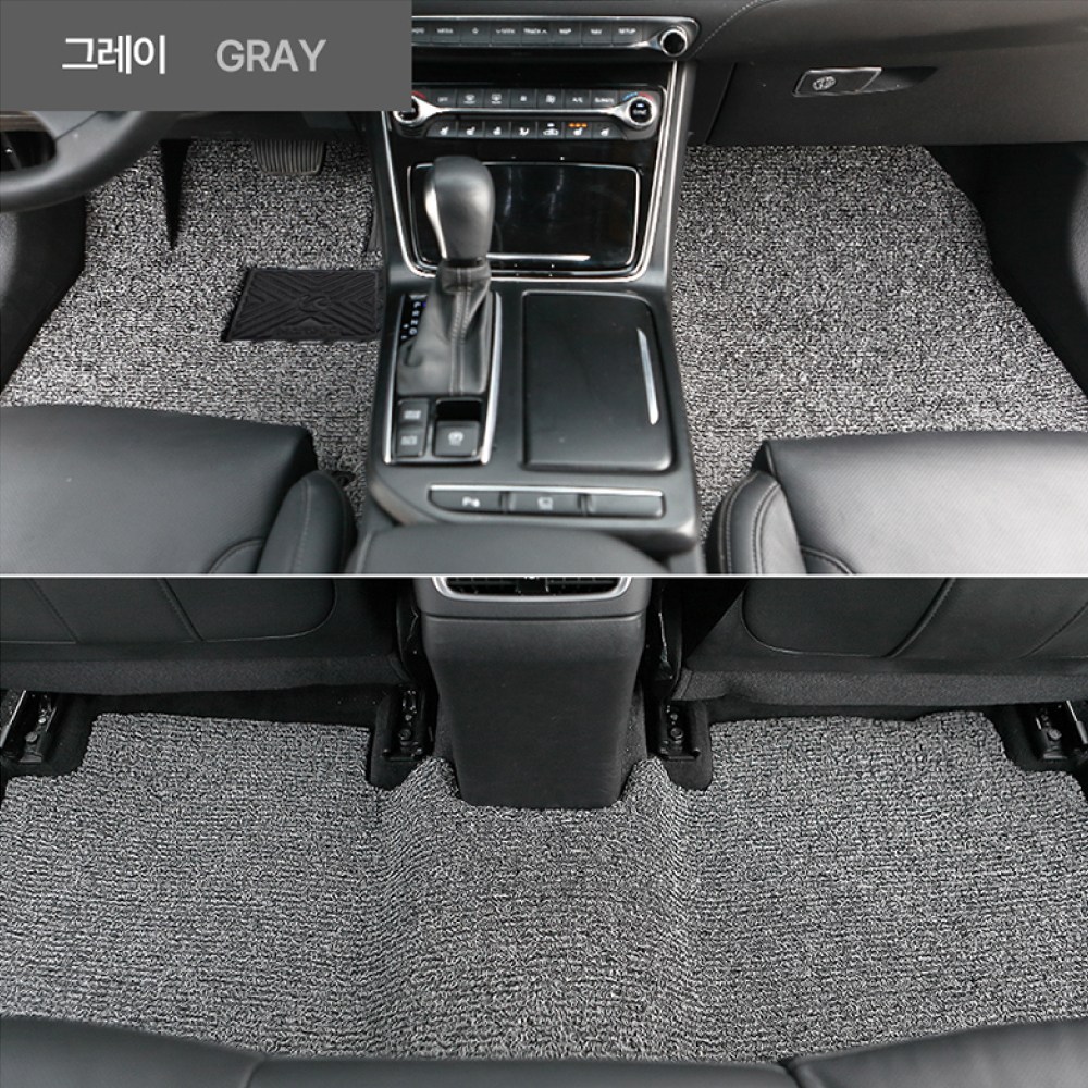 마르테가 기아 올뉴/더뉴 모닝 (일반페달/오르간) (2011~2016) 코일매트 1열+2열 세트 프리미엄 확장형, 그레이, 109 올뉴/더뉴모닝(일반페달)_엣지 X 35,000원