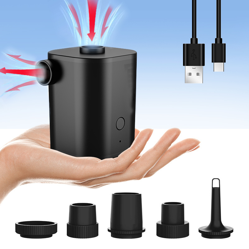 KORELAN 스마트 다용도 무선 휴대용 에어펌프 (에어/방기 가능 - 캠핑, 수영장 부유물, 에어쿠션 침대, 매트리스, 튜브, 진공 수납백에 매우 적합) 26,800원