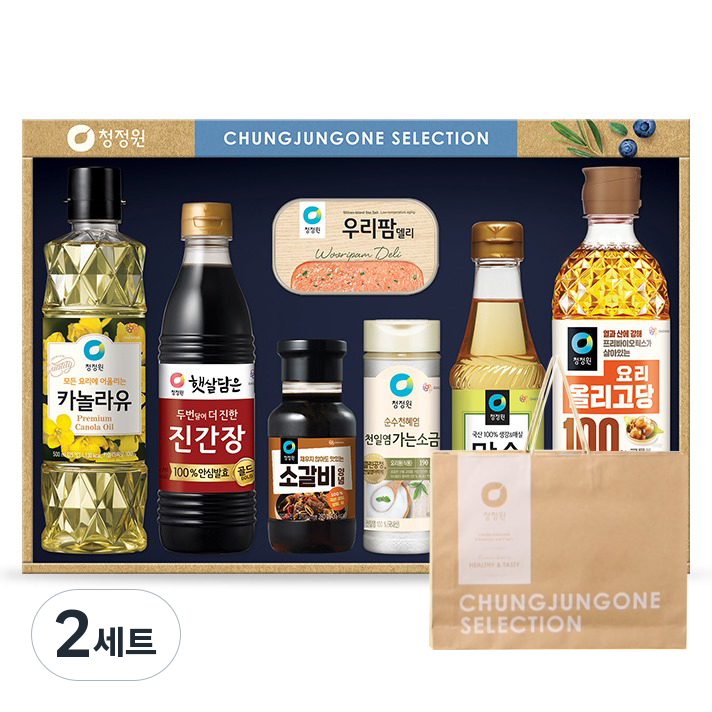 청정원 스페셜 9호 세트 + 쇼핑백 50,120원