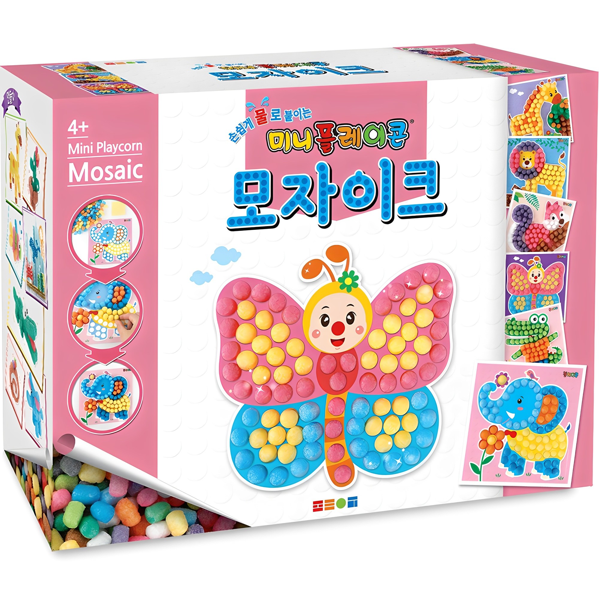 플레이콘 미니플레이콘 만들기 모자이크 세트, 혼합색상, 1세트 12,210원