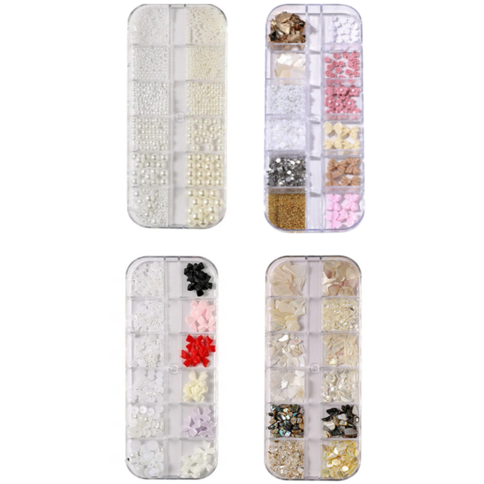 젤 네일 파츠 4통 1세트 리본파츠 17,900원