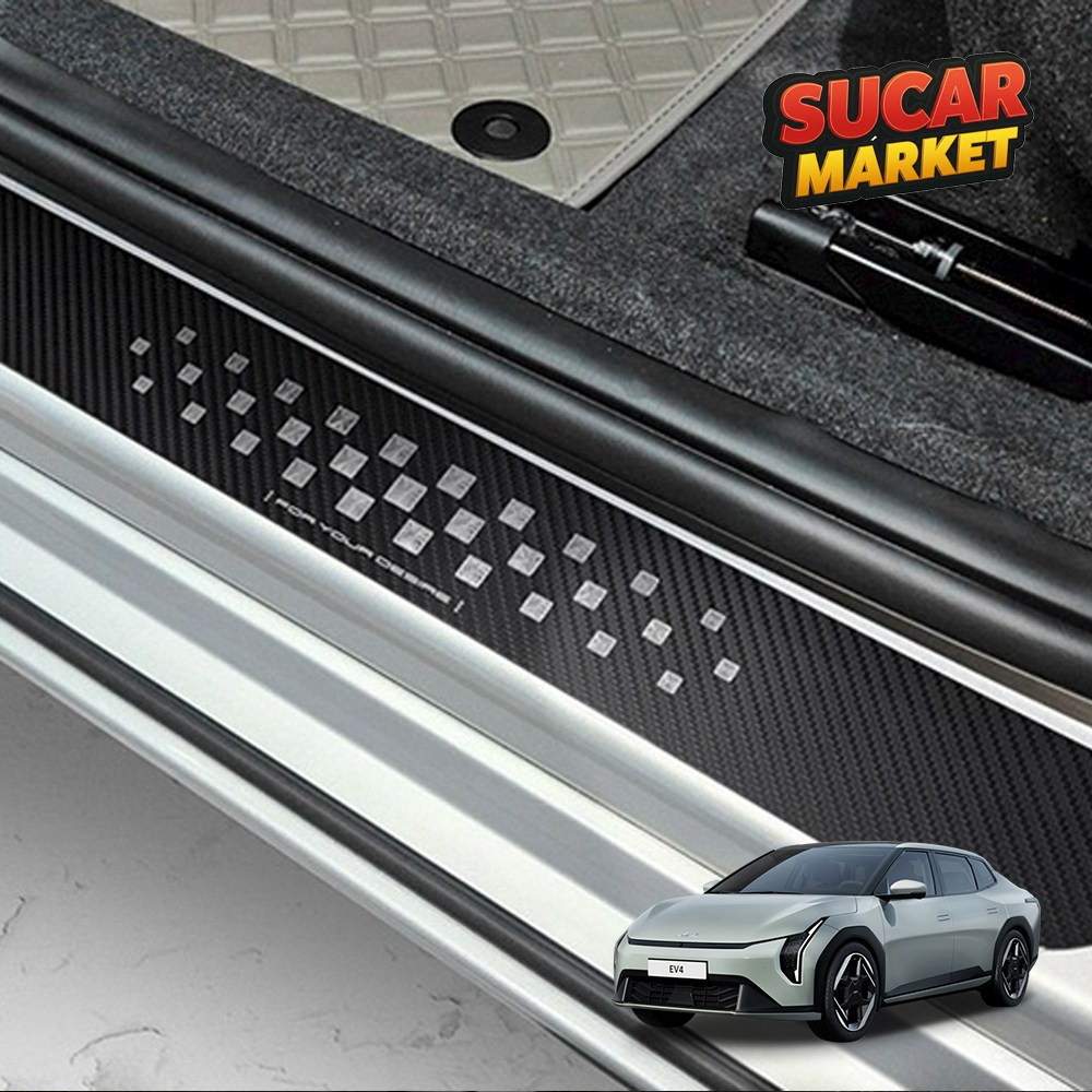 슈카마켓 기아 EV4 2025 3D메탈 인테리어 몰딩 도어스커프 국내생산 22,900원