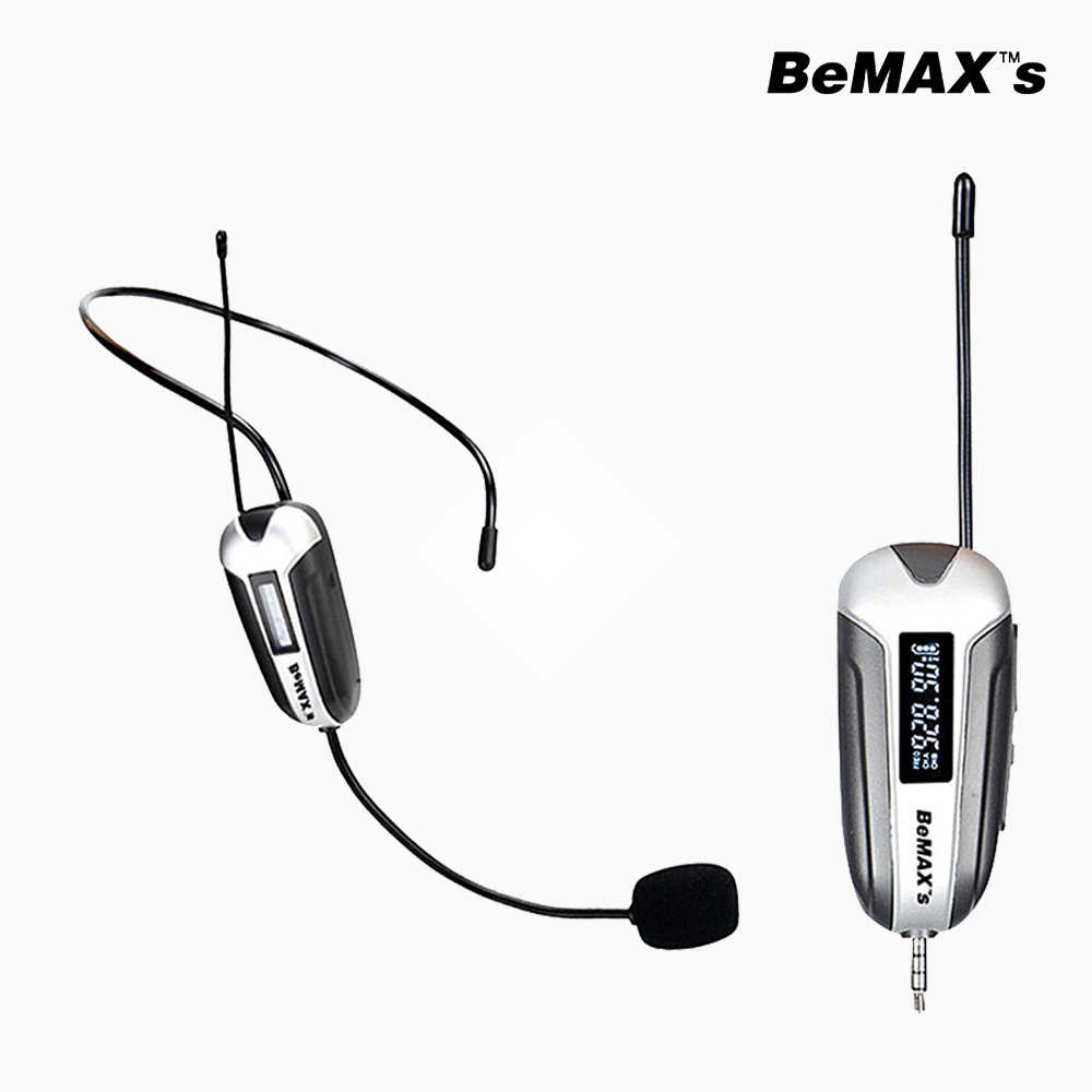 [당일발송 / 17시마감] 비맥스 BHX-01 무선마이크 1채널 헤드셋 다이나믹 마이크 교사 강의 수업 공연 행사용 121,000원