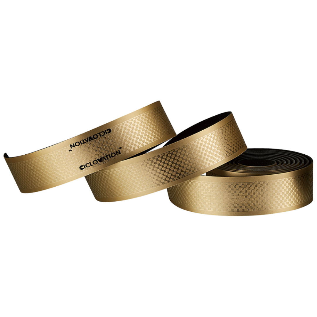 시클로베이션 어드밴스드 폴리 터치 베이퍼 메탈릭 자전거 핸들바 테이프, 1개, 로얄 골드 50,000원