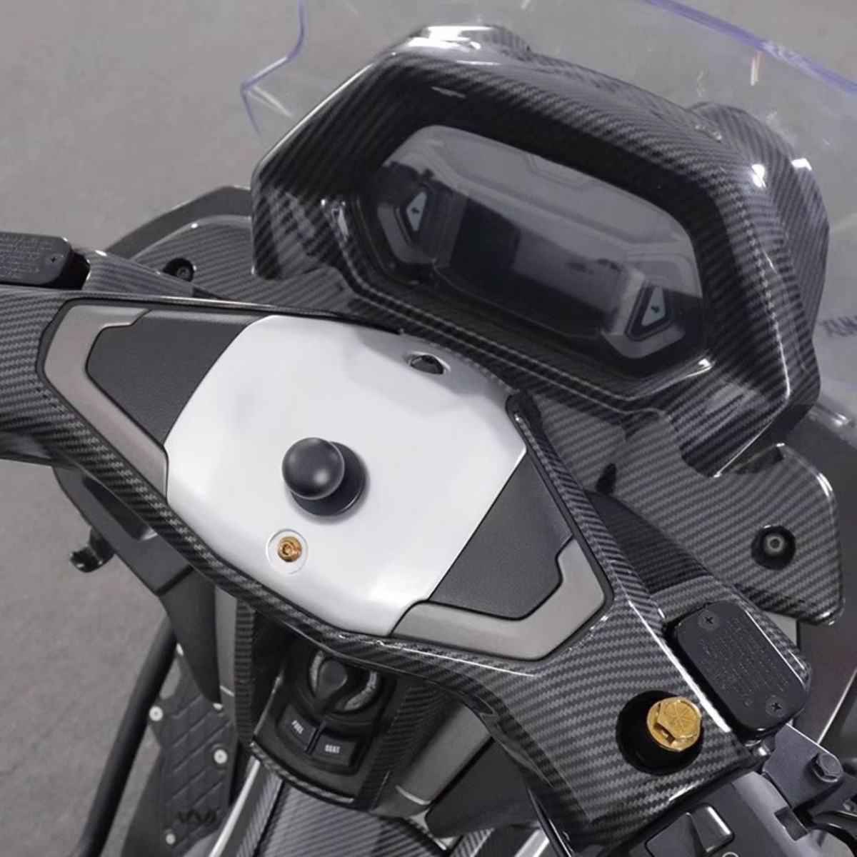 오토티엔 야마하 엔맥스125 155 2025년 튜닝 계기판 카본커버 카울, 1개 55,000원