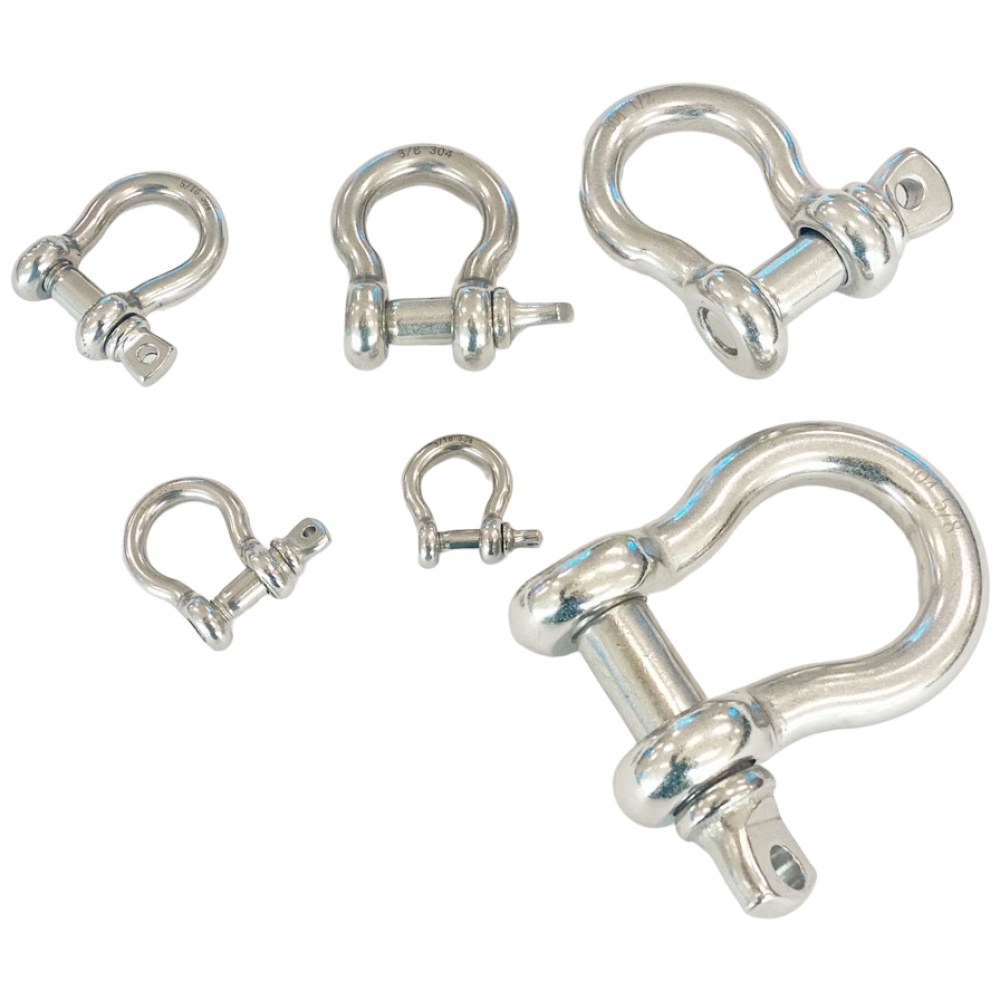 스텐 샤클 (B.C 타입) 3/16 1/4 5/16 3/8 1/2 M5 M6 M8 M10 M12 M16 개당판매 , 낱개판매, 1개 5,150원