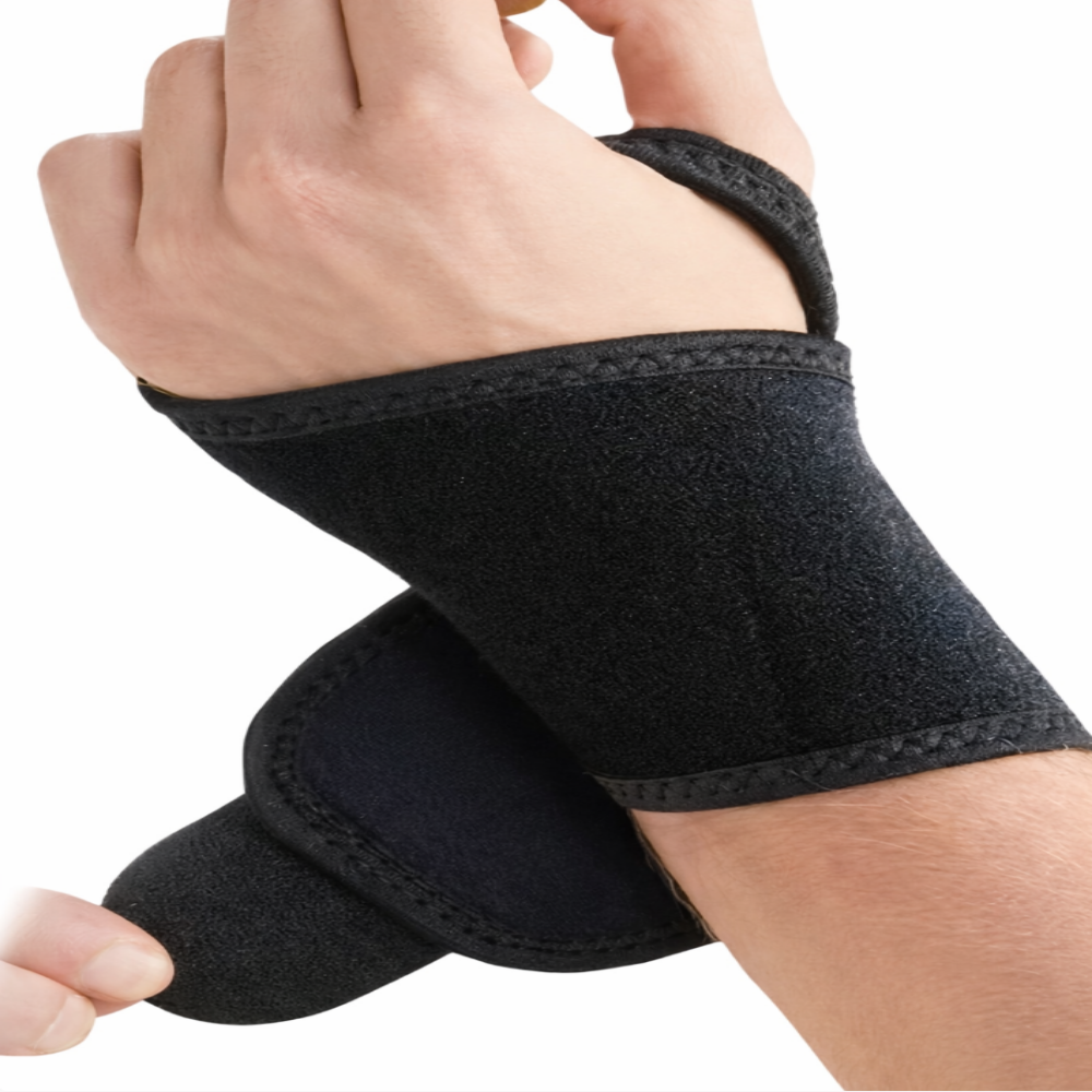 비헤르 엄지걸이 손목보호대 스트랩 손목아대, 블랙, 1개 7,900원