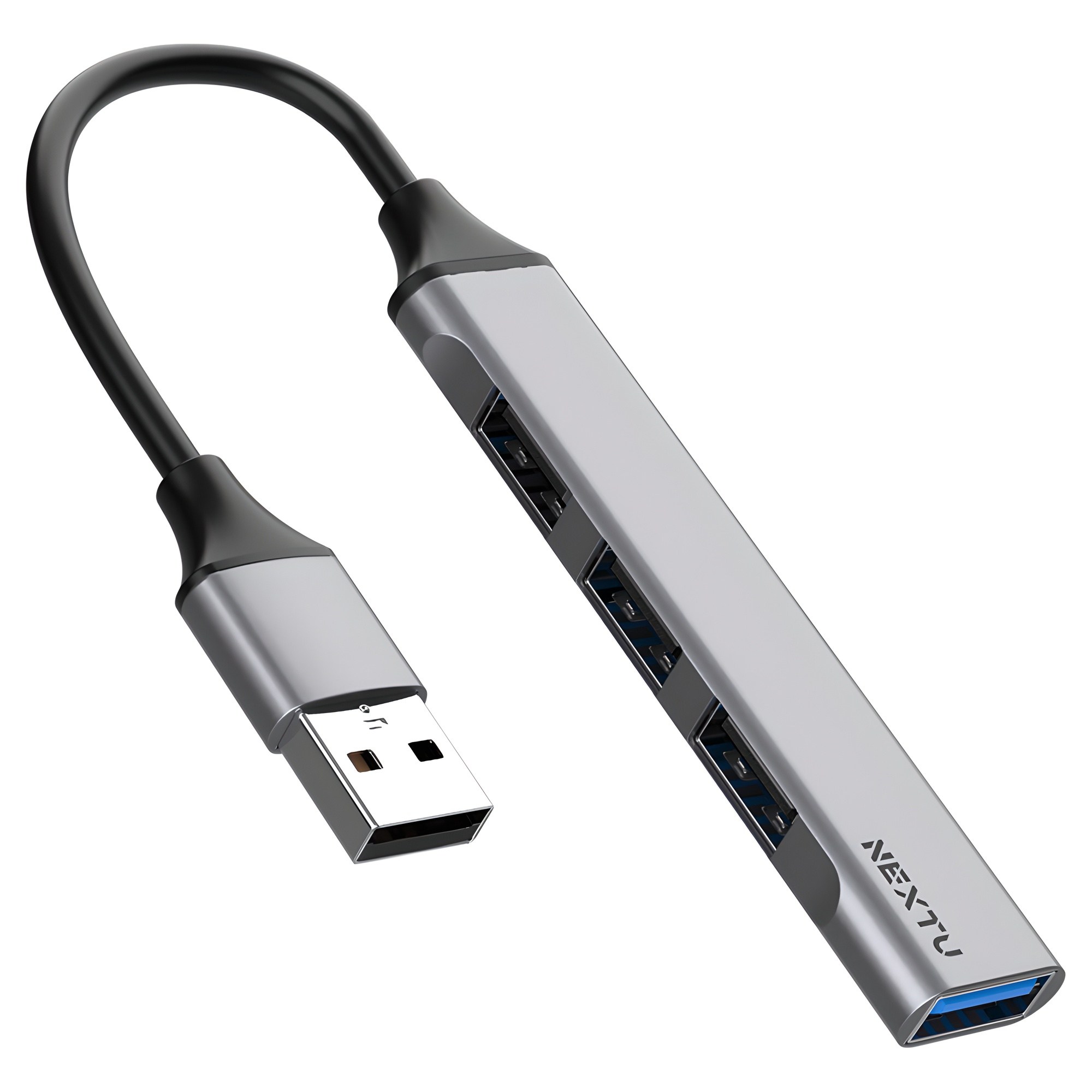 넥스트유 4포트 유볼그 USB 3.0 멀티포트 USB 허브 744UH 6,230원