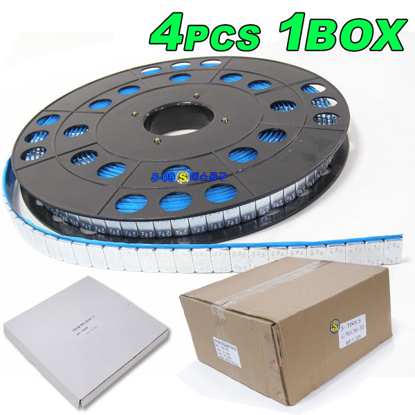 에스공구 납 롤타입 테입식 접착 붙이는납 5g x 4000ea 이지타입 휠 바란스 C4095B 90,390원