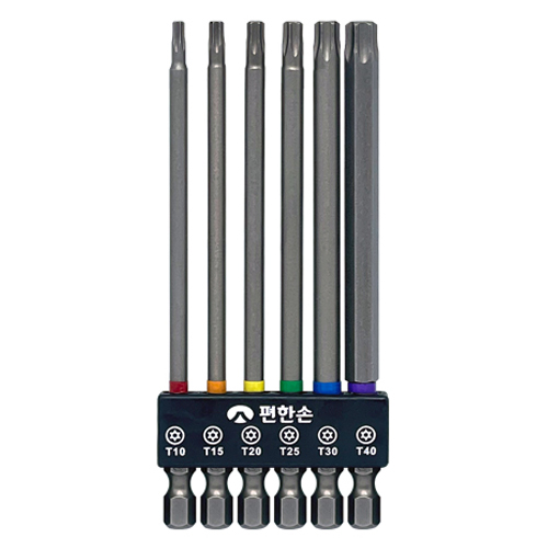 편한손 홀형 별 비트 6종 세트 TBSH6-110 5,800원