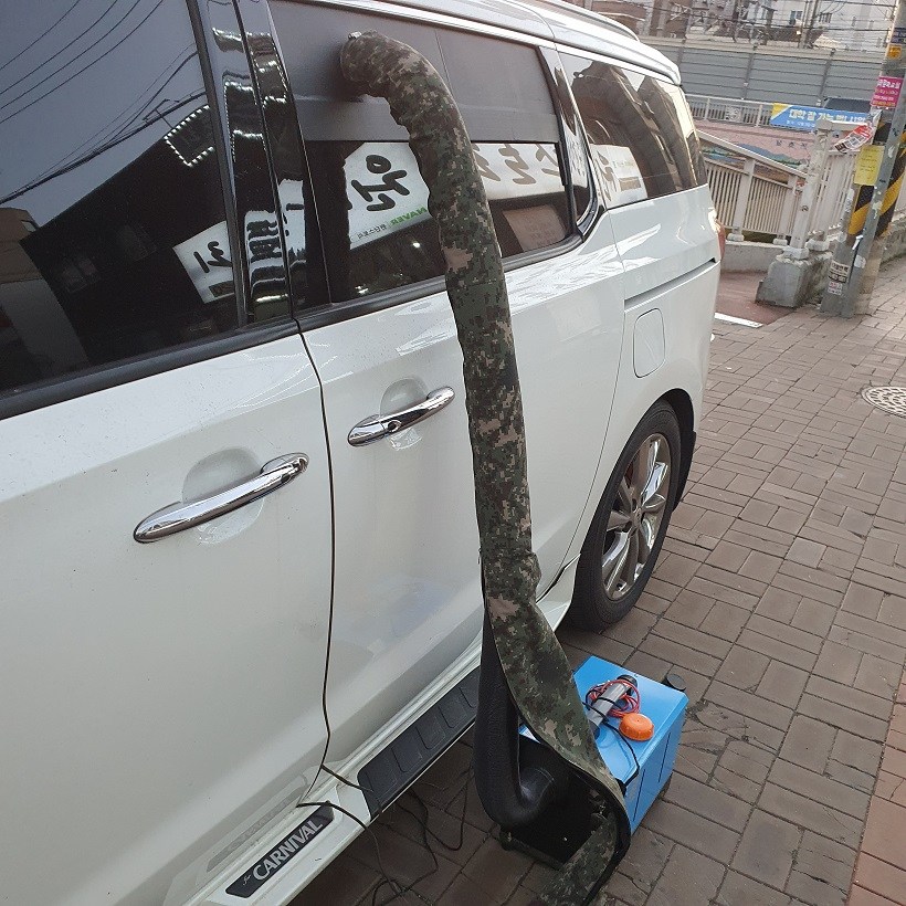 원단스토리 천 제작 무시동히터 송풍관커버 온도상승 난방효과 기름절약 캠핑 여행 13,890원