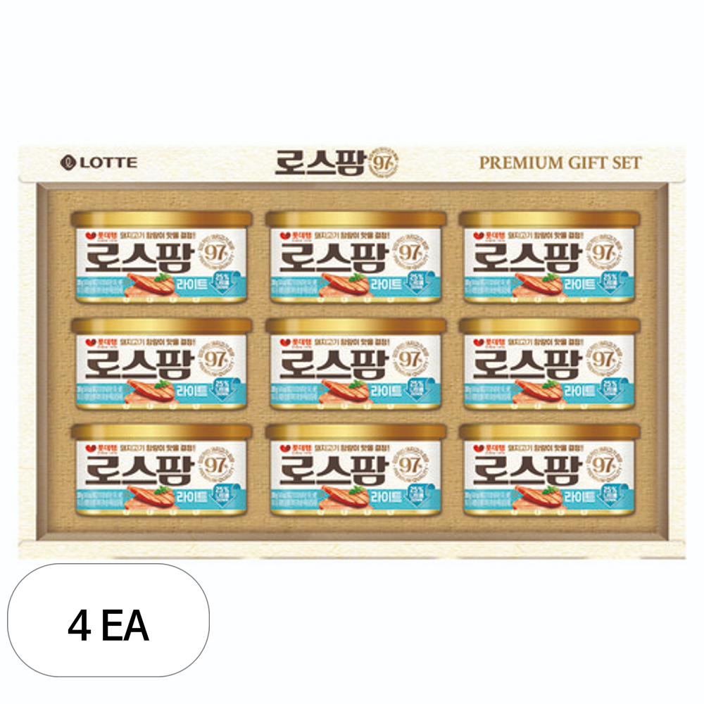 롯데웰푸드 로스팜97 라이트 1호 선물세트 278,700원