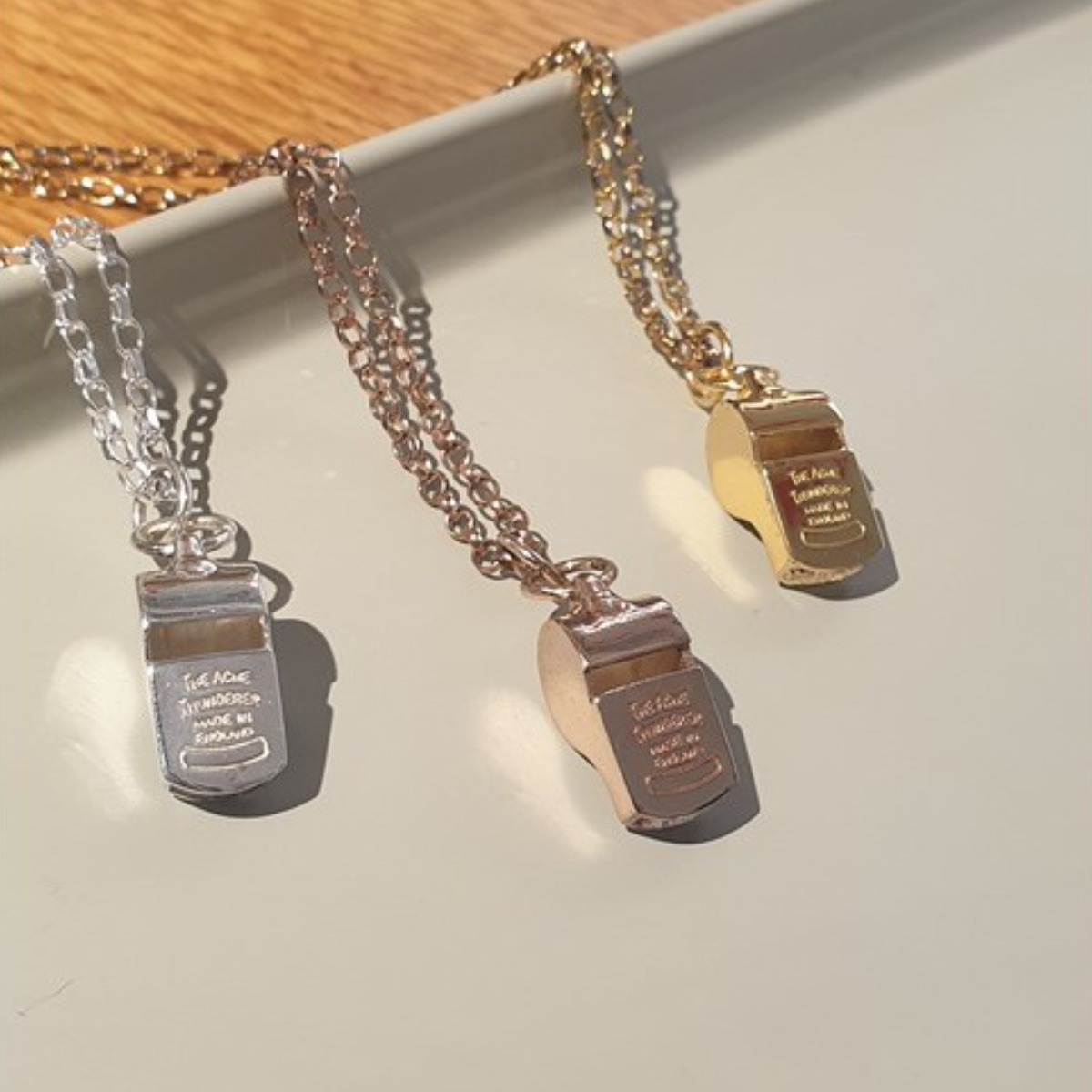 영국 명품 호루라기 애크미(ACME)_애크미 썬더러휘슬 목걸이 226,690원