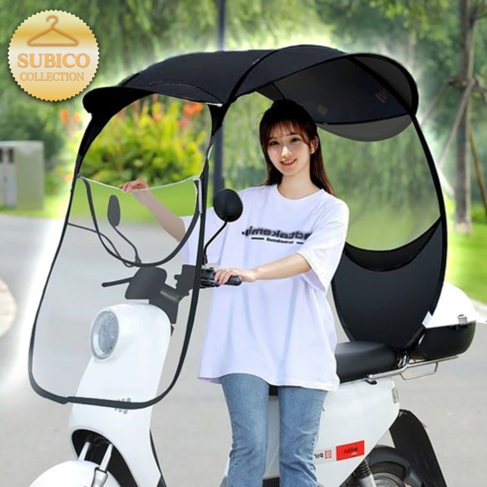 슈비코 오토바이 캐노피 우산 스쿠터 햇빛가리개 선루프 차양막 윈드스크린 바람막이 지붕 덮개 37,440원