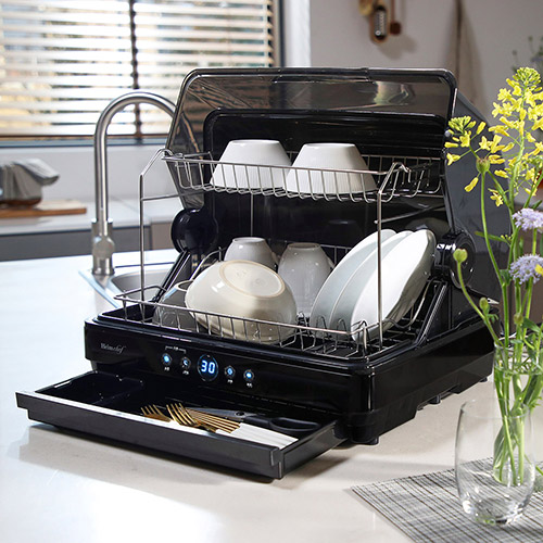 하임셰프 완전자동 음성안내 스마트 식기살균건조기 WDD-1000 각종 바이러스 세균 99.99% 제거 138,000원