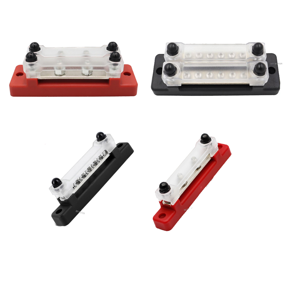 데일리쇼핑 대전류 배터리 전원분배기 100A 4단자 12V-48V 밧데리 자동차 화물차 트럭 17,000원