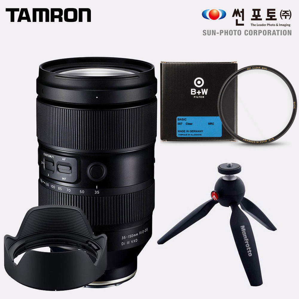 탐론 35-150mm F2-2.8 Di III VXD A058 소니FE (슈나이더 필터+맨프로토 PIXI) 2,167,000원