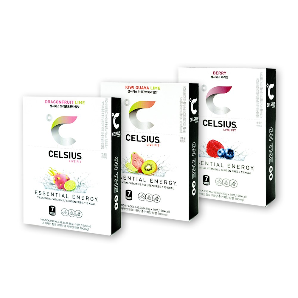 셀시어스 온더고 에너지 비타민 드링크 파우더 버라이어티팩(30sticks) 63,500원