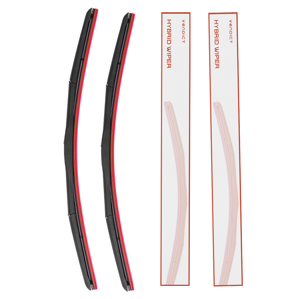 벤딕트 차량용 실리콘 프리미엄 와이퍼 운전석 + 조수석 세트, 컨텐츠 참조 19,900원