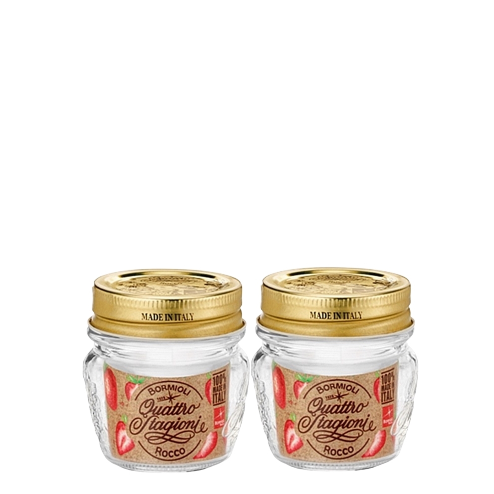 보르미올리 콰트로 밀폐유리병 80ml (미니) 2개, 2개, 80ml 4,100원