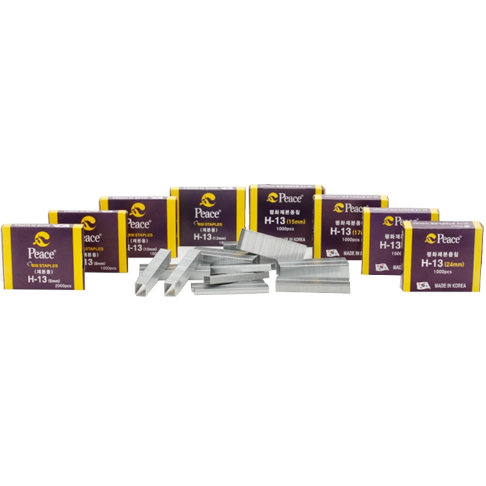 [피스코리아]제본용심 H-13(17mm/1000PCS) 2,250원