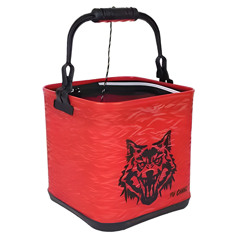 씨케이지에프 / 유창 이중바닥 두레박 / 해루질, 민물, 바다, 선상, 갯바위, 방파제 / 이중 바닥 공법 / 접이식 보관 / 높은 휴대성 / 질기고, 오염에 강한 EVA 재질 /, 레드 9,900원