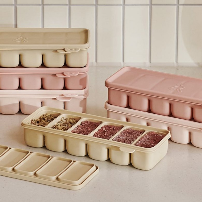 아띠래빗 쏙쏙 실리콘 멀티큐브 이유식 냉동보관용기 6구 70ml 182358 22,380원