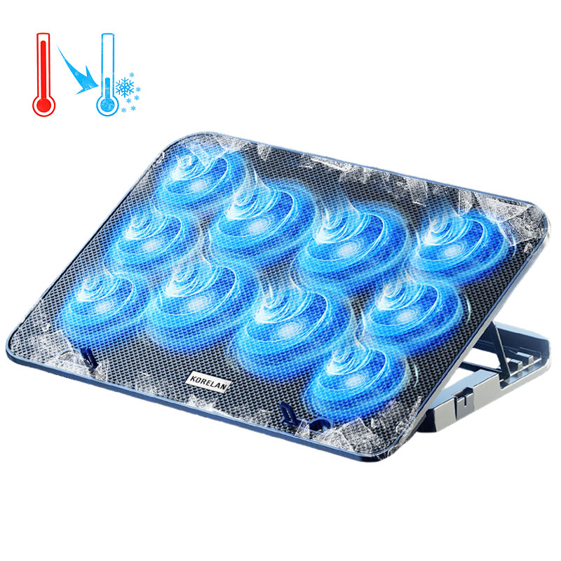 KORELAN 노트북 쿨링패드 강력한 터보팬 게이밍 노트북 전용 13-18인치 높이조절 노트북 액세서리 23,900원
