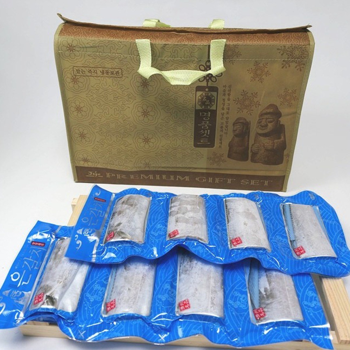 제주은갈치 왕특대 마리당600g이상 갈치 제주수산물 선물포장 부직포가방 제주제일옥돔, 5개 225,000원