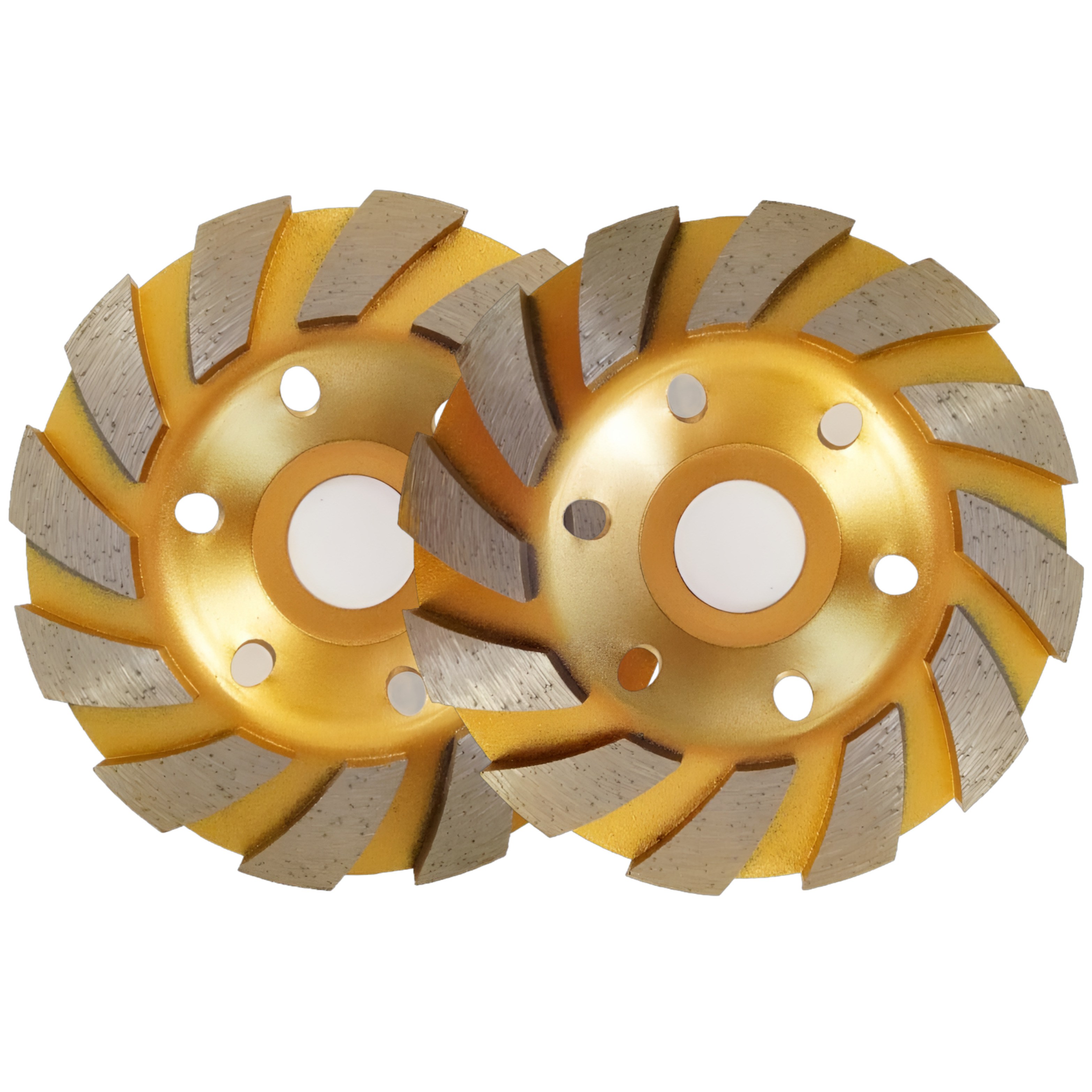 툴레보 1+1 다이아몬드 컵 휠 콘크리트 석재 바닥연마 4인치 그라인더날, 2개 13,770원