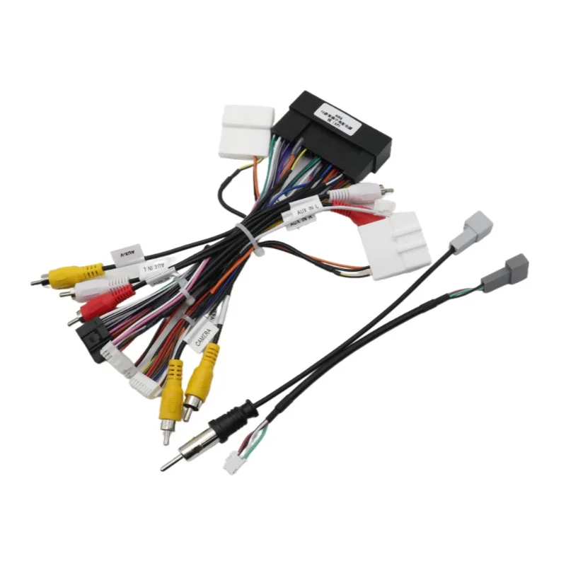 2015년식 기아 스포티지 쏘렌토 벨로스터 현대 ix45 안드로이드 스테레오용 16핀 캔버스 라디오 배선 하네 28,000원