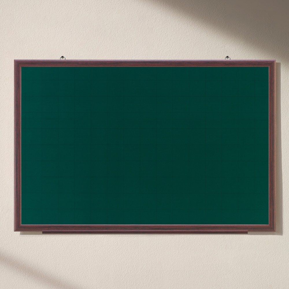 토탈하얀칠판 청자석 분필보드 (월넛우드) 청칠판, 월넛우드 70,000원
