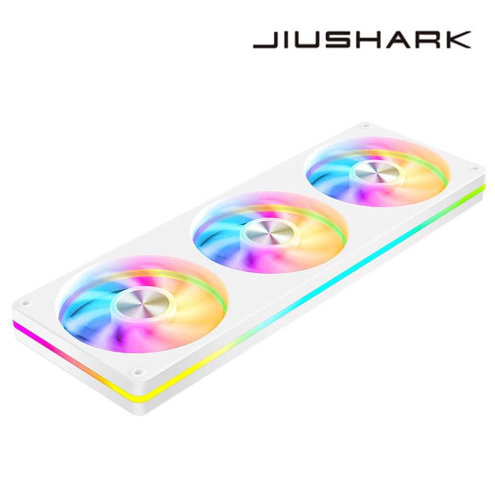 지우샥 JIUSHARK JK-F360 ARGB 120mm 3팬 시스템 쿨러 39,000원