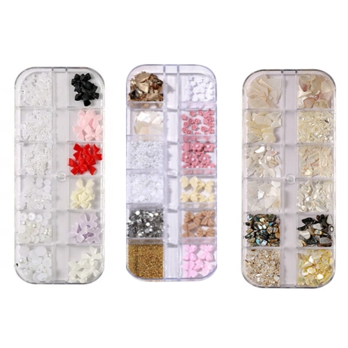 젤네일 네일 파츠 12종 3통 1세트 17,700원