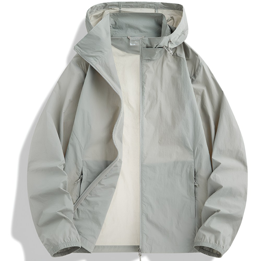 쥬엔리치 남자 빅사이즈 후드 경량 아이스 자외선 차단 캐주얼 점퍼 L-7X 오버핏 JR08 29,800원