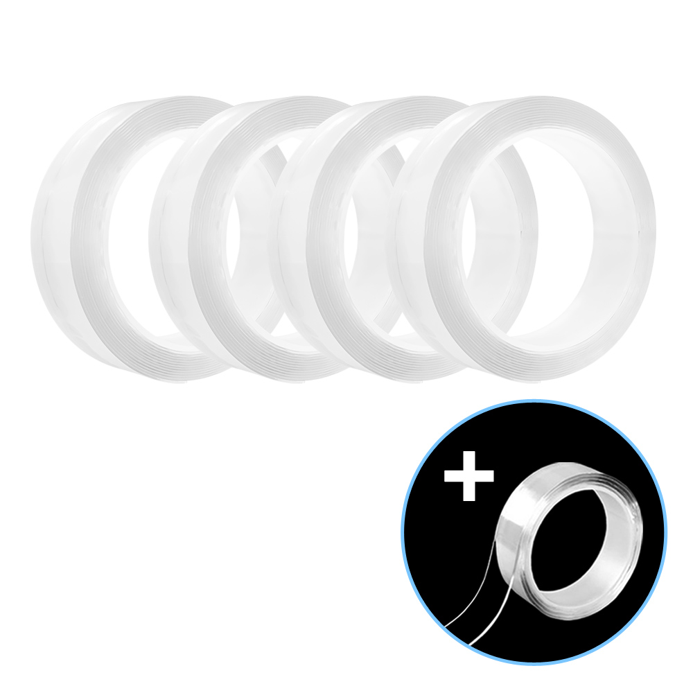 초강력 매직 스타 겔 양면테이프 1mm*25mm*3M 4개입 다용도 멀티탭 정리 고정 투명 멀티 특수 실리콘 접착 13,900원