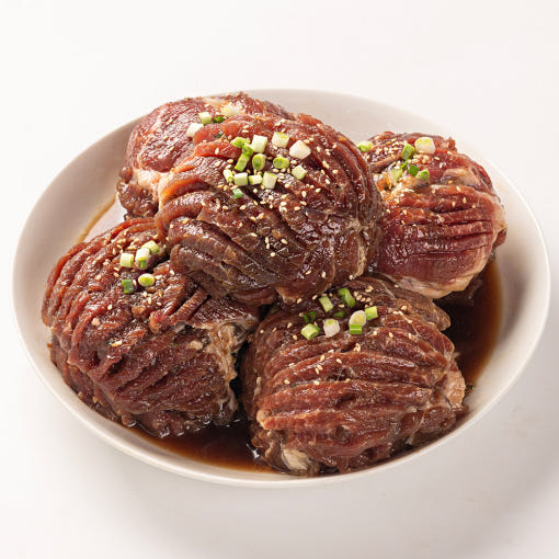 대한민국농수산 국내산 한돈 뼈 없는 순살 칼집 양념 목살 돼지갈비, 2개, 300g 11,900원